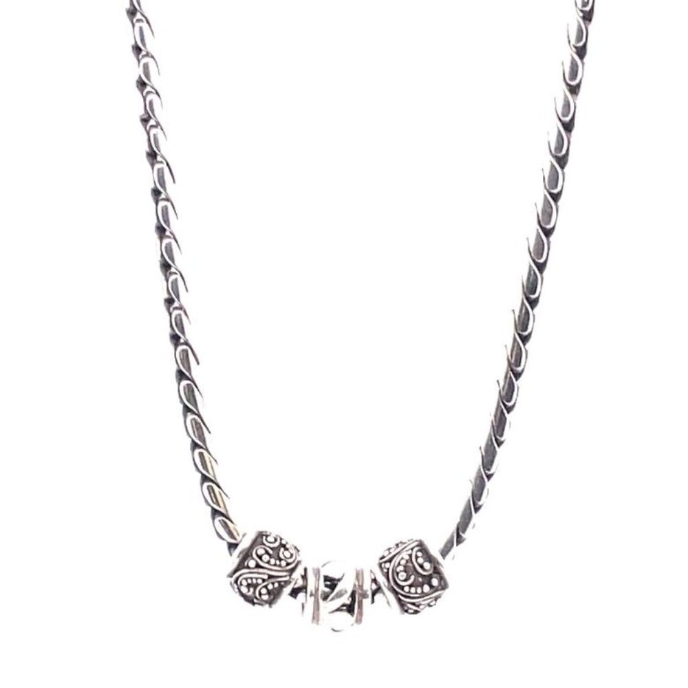 Lois Hill Sterling Silver Necklace